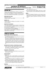 M-System R10M-CT4E Instruction Manual