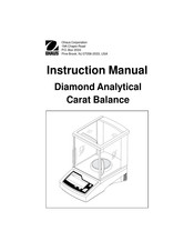 OHAUS JD500 Instruction Manual