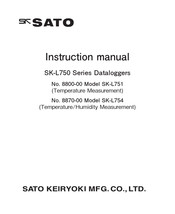 SATO SK-L750 Instruction Manual