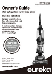 Eureka NEU610 Series Manuals | ManualsLib