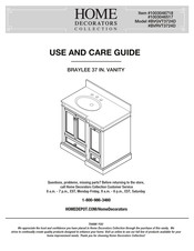 Home Decorators Collection 1003046517 Use And Care Manual