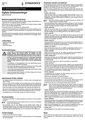Renkforce 95 47 08 Operating Instructions Manual