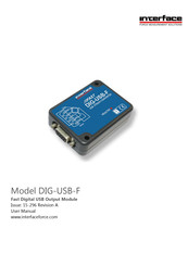 Interface DIG-USB-F User Manual