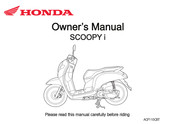 Honda SCOOPY i EN 2020 Owner's Manual