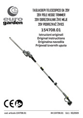 Euro garden 154708.01 Original Instructions Manual