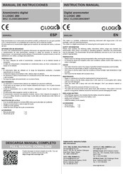 C-LOGIC CLOGIC280CBINT Instruction Manual