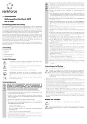 Renkforce 1283500 Operating Instructions Manual