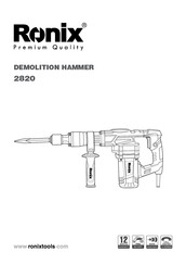 Ronix 2820 Manual