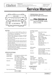 Clarion PN-2955H-A Quick Start Manual