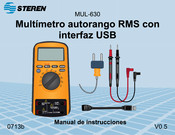 Steren MUL-630 Instruction Manual