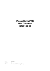 IDEETRON LoRaWAN Manual