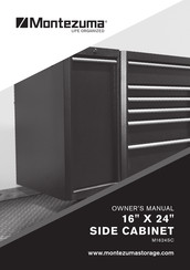 Montezuma M1624SC Owner's Manual