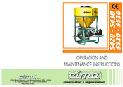 Cima S430 Operating Instructions Manual