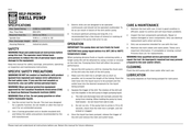 Power Fist 8887275 Quick Start Manual