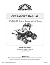 SPYKER SPYDSB-9G Operator's Manual