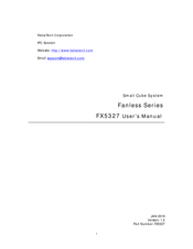 Fabiatech Fanless Series User Manual