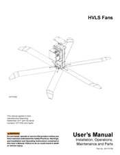 4Front Engineered Solutions HVLS User Manual