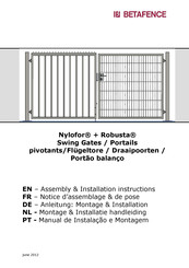 Betafence Robusta Assembly/Installation Instructions