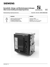 Siemens Sentron 3ZX1812-0WL90-0AA0 Operating Instructions Manual