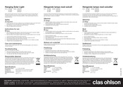 Clas Ohlson ZK6023B Instructions For Use
