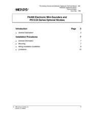 Metasys PA400 Introduction Manual