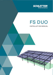 Schletter FS DUO Installation Manual