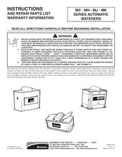 BROWER TIMING SYSTEM MC Series Instructions Manual