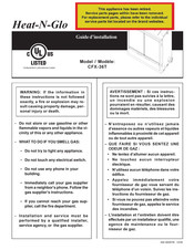 Heat-N-Glo CFX-36T Manual D'installation