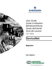 Control Techniques EMERSON DeviceNet User Manual