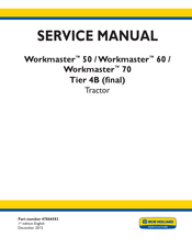 New Holland WorkMaster 50 Service Manual