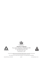 Trianco Contractor WM 70 User, Installation, Commissioning & Servicing Instructions