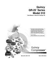 Quincy Compressor 310 Parts Manual