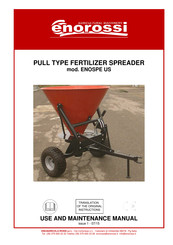 enorossi ENOSPE US Use And Maintenance Manual