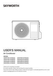 Skyworth SAVH36A-A1NAO User Manual