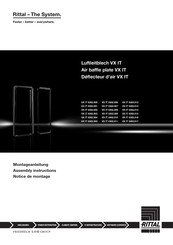 Rittal VX IT 5302.015 Assembly Instructions Manual