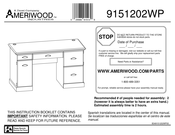 Dorel Ameriwood 9151202WP Instruction Booklet