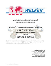 Welker CP2GM Installation, Operation And Maintenance Manual