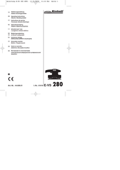 EINHELL ERGO TOOLS 4006825528428 Operating Instructions Manual