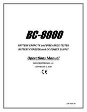 Cofko LLC. BC-8000 Operation Manual