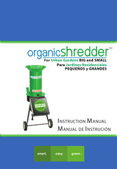 Razarsharp Organic Shredder Instruction Manual