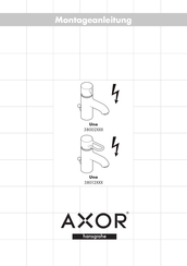 Hans Grohe Axor Uno 38002 Series Manual