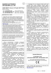Seav LRS 2239 SET Manual