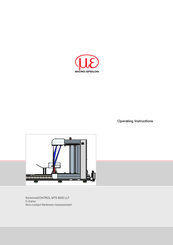 Micro-Epsilon thicknessCONTROL MTS 8202.LLT Operating Instructions Manual