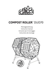 Bio Green Compost Roller DUO70 Instruction Manual