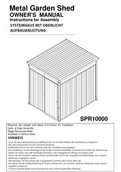 Jimmy at work SPR10000 Owner's Manual