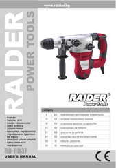 Raider RD-HD37 User Manual