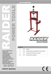 Raider RD-HP03 User Manual