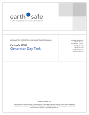 Earthsafe M500 Installation, Operation And Maintenance Manual
