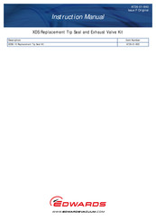 Edwards A726-01-805 Instruction Manual
