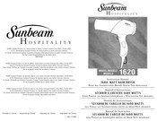 Sunbeam 1620 Instruction Manual